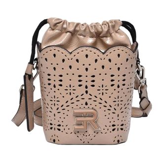Ermanno Scervino Tassen, Dames, Beige, ONE Size, Bucket Terra Naplac