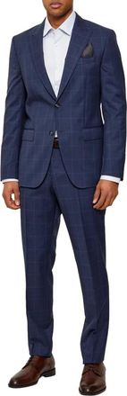 HUGO BOSS Hombre, Trajes, Azul, Talla: XL