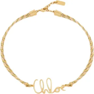 Chloé Logo Necklace