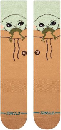 Stance Star Wars Grogru Crew Socks in Green at Nordstrom, Size Large