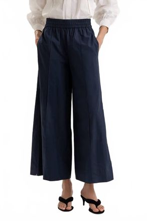 Merlette Nandini Cropped Pants In Navy