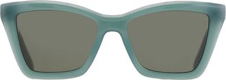 Ferragamo Ferragamo Green Cat Eye Ladies Sunglasses SF2039SE 339 53