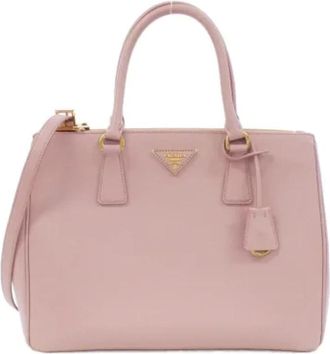 Prada Pre-owned Handbags, female, Pink, Size: ONE SIZE Pre-owned Fabric prada-bags
