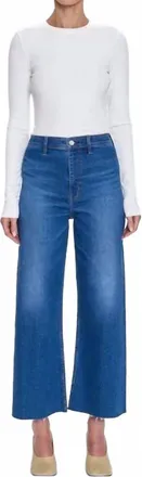 Pistola Denim Penny High Rise Wide Leg Jean In Rooftop
