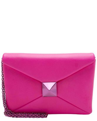 Valentino Lambskin One Stud Shoulder Bag (Authentic Pre-Loved)