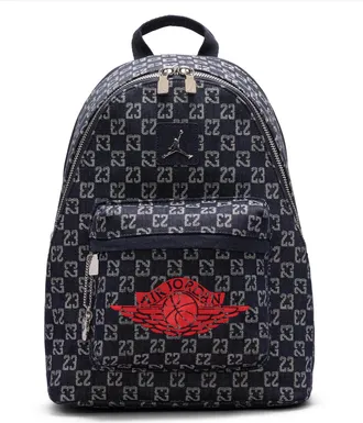 Nike Jordan Mens Jordan Monogram Backpack (20.8L) in Blue | MA9259-BHD