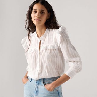Levi's Gianna Blouse - Womens - L - White