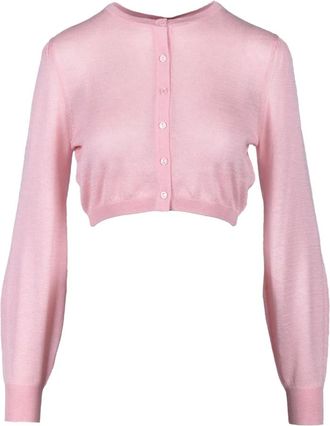 Wild Cashmere Truien & Vesten, Dames, Roze, M, Kasjmier, Wild Cashmere cardigan