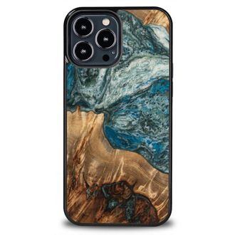 OEM Funda &Uacute;nica Bewood Para Iphone 13 Pro Max - Planetas - Tierra