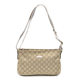 Gucci Mini Web Zip Crossbody schoudertas