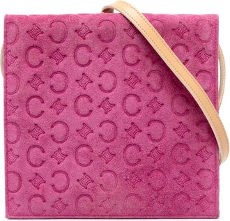 Celine Pre-owned Cross Body Bags, female, Pink, Size: ONE SIZE Pre-owned Patterned Shoulder Bag