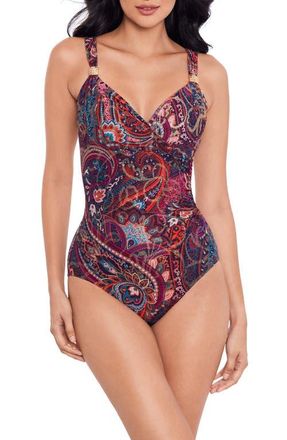 Miraclesuit Dynasty Siren One-Piece Swimsuit in Mlt at Nordstrom, Size 8