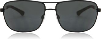 Emporio Armani EA2033 309487 Mens Sunglasses Black Size 64