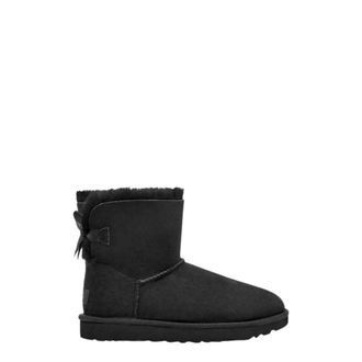 UGG Winter Boots, female, Black, Size: 7 US Mini Bailey Bow II