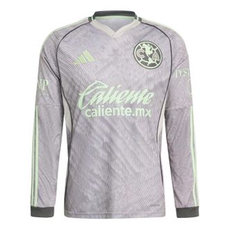 adidas Club America 25/26 Long Sleeve Slim fit Third Grey Two JN8638