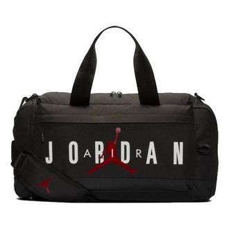 Air Jordan Logo Duffel Bag Black FD7040-010