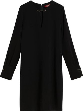 Max Mara Elegante cady jurk - Dames - Casual kleedjes - Zwart - S - Kleedjes