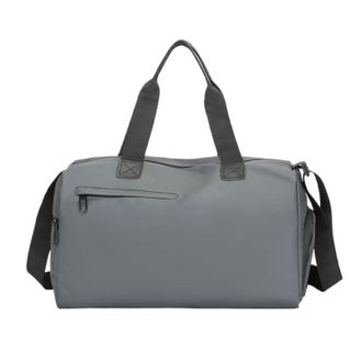 Generic Compatible For Outdoor Leisure Fitness Bag Wet And Dry Separation Travel Large Capacity Personalized Short Trip Casual Luggage(Grey)