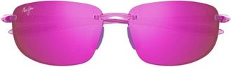 Maui Jim Hookipa Zonnebrillen - Dames - Zonnebrillen - Roze - 64 MM - Accessoires