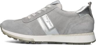 Paul Green Schoenen, Dames, Grijs, 41 EU, Zilveren Lage Sneakers Model 5392