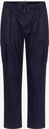 Herno Cargohose mit Nadelstreifen