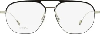 Rimowa RW50011U Square Pilot Metal Eyeglasses - Black
