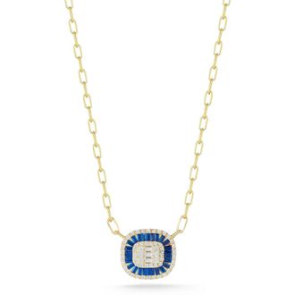 Sphera Milano CZ Pendant Necklace in Gold at Nordstrom Rack