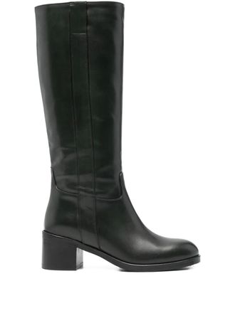 Paola Parisi Roma 50mm block-heel boots - Black