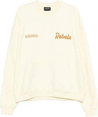 Dsquared2 Sweatshirts, male, Yellow, Size: M Sweater