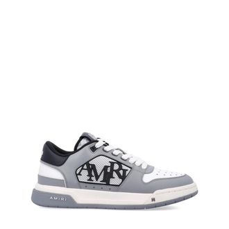 Amiri Schoenen, Heren, Grijs, 44 EU, Leer, Classic Low