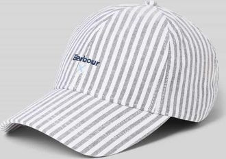 Barbour Basecap aus reiner Baumwolle Modell CRESSWELL in Marine, Gr&ouml;&szlig;e 1