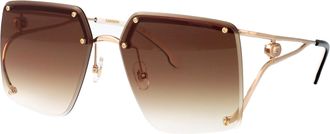 Carrera Womens Sunglasses Carrera3041-S Brown Stainless Steel