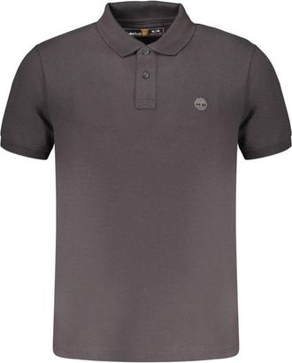 Timberland Zwart Katoenen Herenpoloshirt