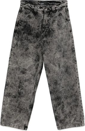 Rassvet Jeans effetto schiarito - Nero