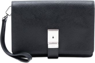 Prada Pre-owned Prada Saffiano Flap Clutch Ladies NFX6VOGVFP9IBRLS