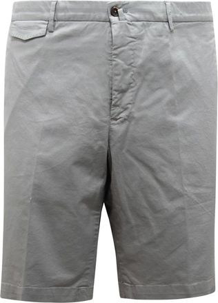 PT01 Pt01, Heren, Korte broeken, Grijs, Maat: 2XL