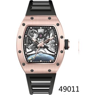 Invicta S1 Rally Interstellar Automatic Black Dial Mens Watch 49011