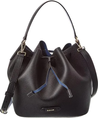 Bally Blyss Leather Bucket Bag