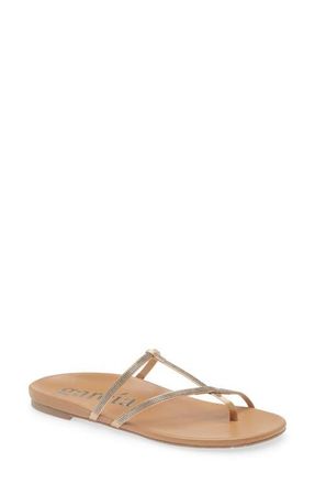 Pedro Garcia Belisa Sandal in Brulee Satin-Greige at Nordstrom, Size 10.5Us