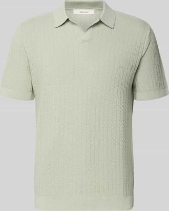 Selected Regular Fit Poloshirt aus Baumwoll-Leinen-Mix Modell MATTIS in Lind, Gr&ouml;&szlig;e XXL