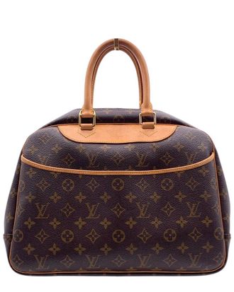 Louis Vuitton Brown Cotton Deauville (Authentic Pre-Loved)