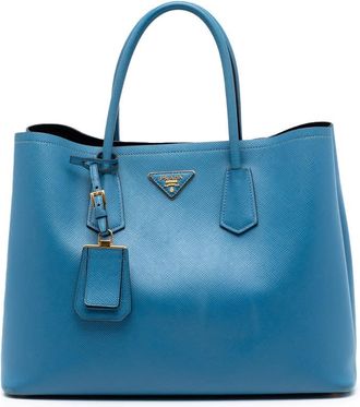 Prada Pre-owned Prada Large Saffiano Cuir Double Satchel Ladies 31MQQHL6B3HY3BVB