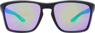 Oakley Sylas Prizm Golf Mirrored Rectangular Mens Sunglasses OO9448 944841 57