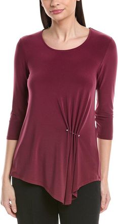 Joseph Ribkoff Ruched-Front Top