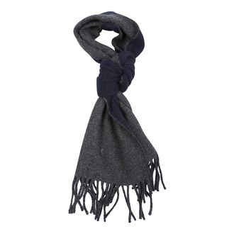 Polo Ralph Lauren Accessoires, Heren, Blauw, ONE Size, Wol, Klassieke Omkeerbare Sjaal