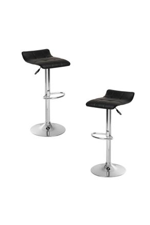 Regalos Miguel Packs Taburetes Cocina - Pack 2 Taburetes Bravio - Negro