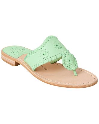 Jack Rogers Jacks Flat Leather Sandal