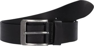 Stefano Lauran Obero Riem - Heren - Riemen - Zwart - 95 CM - Accessoires