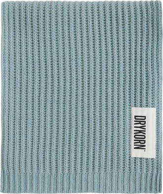 Drykorn Ripp-Optik Alpaca Mix Sjaal - unisex - Wintersjaals - Blauw - ONE Size - Wol - Accessoires