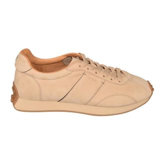 Tod's Schoenen, Dames, Beige, 36 1/2 EU, Leer, T Vintage Sneakers